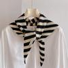 Sciarpa Triangolare in Lana Australiana Invernale Calda Morbida Lavorata a Maglia Sciarpa Triangolare Moda Coreana Bandana Foulard Sciarpe da Donna in Lana