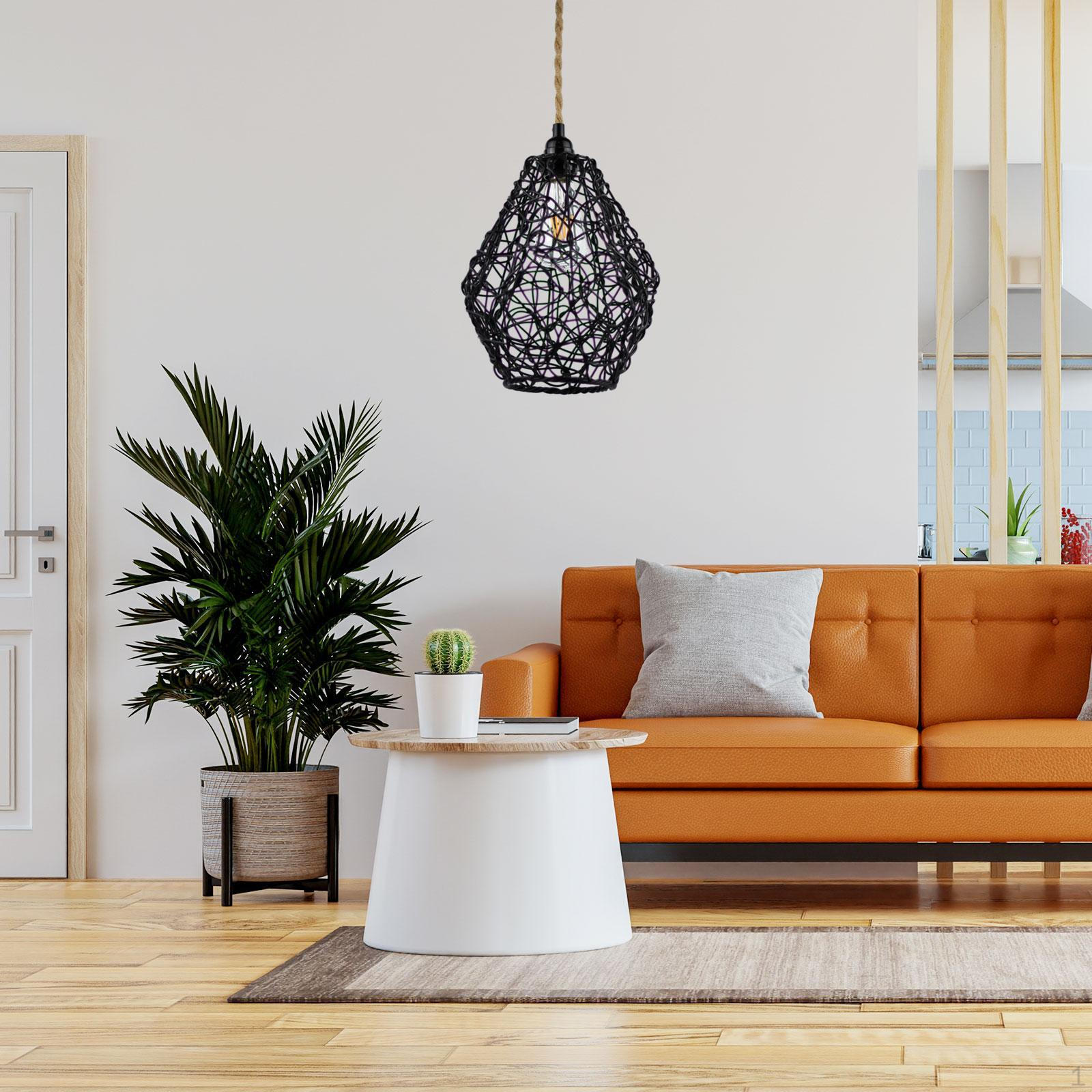 

Промышленная люстра с абажуром из железа, подвесная люстра, классическая люстра, лампа для чайного домика чёрный