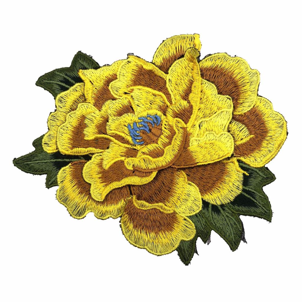 Water-soluble Colored Embroidery, Ethnic- Three-dimensional Thickened Embroidery Appliqué, Garment Accessories.