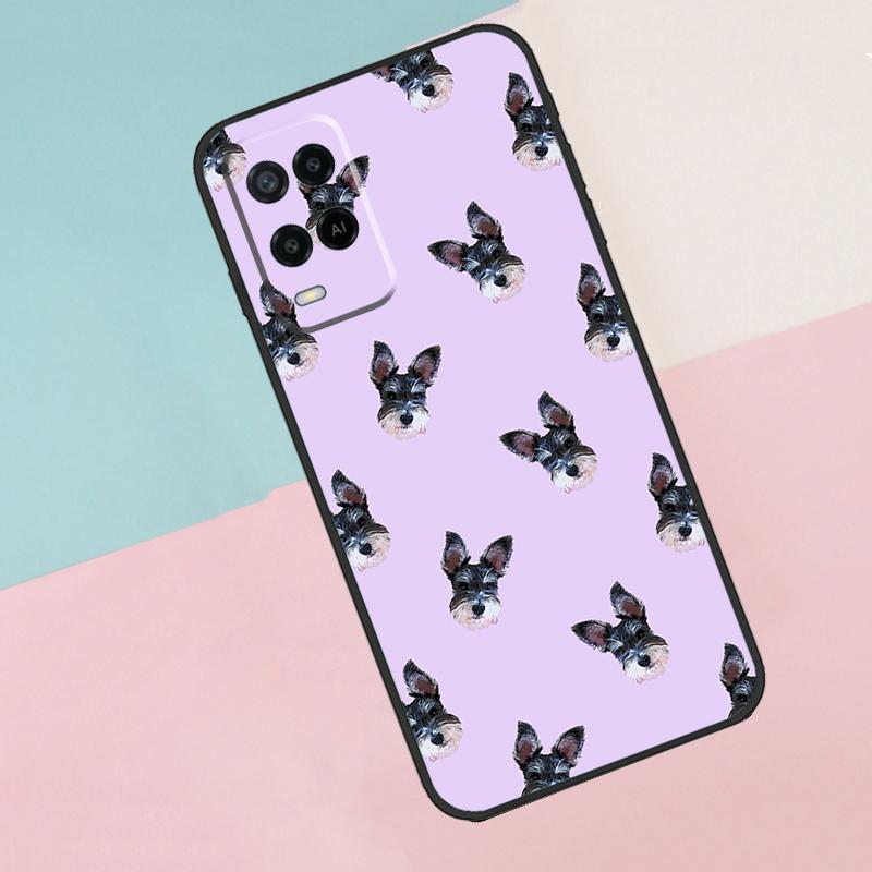 

Schnauzer Puppy Dog For Oppo A40 A60 A80 A18 A38 A58 A78 A98 A79 A16 A76 A96 A15 A74 A94 A54 A77 A17 Phone Case OPPO A40 A40m