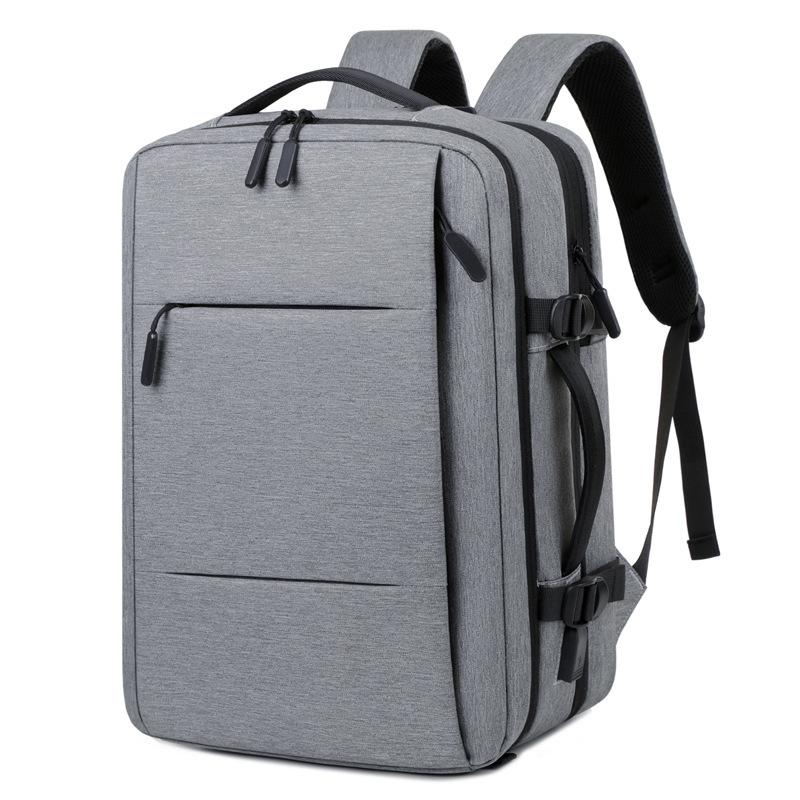 Klassieke reisrugzak Heren Zakelijke rugzak School Uitbreidbare USB-tas Grote capaciteit Laptop Waterdichte moderugzak