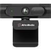 AVerMedia PW315 1080p Full HD Webcam (95° Wide Angle) - Black
