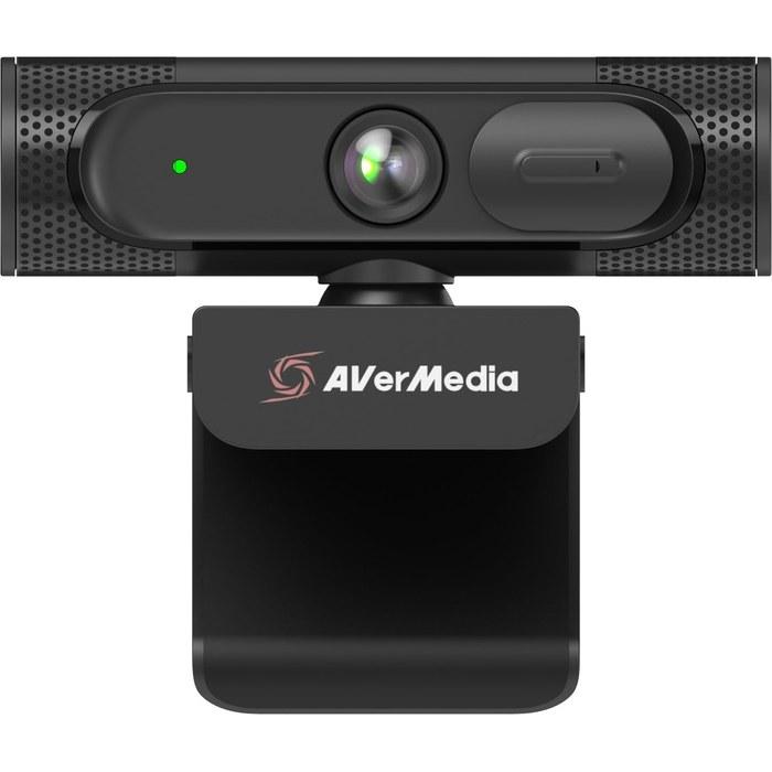 AVerMedia PW315 1080p Full HD Webcam (95° Wide Angle) - Black