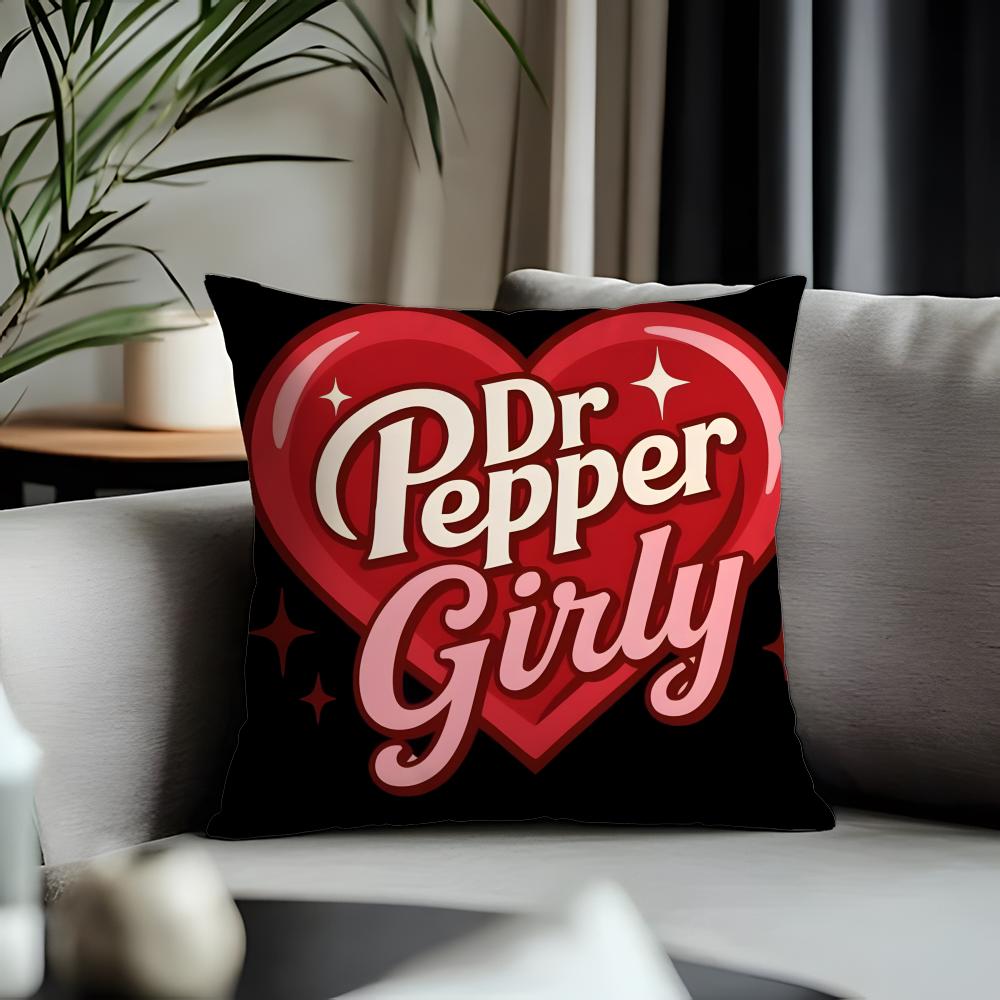 Viral DDr Pepperful Cushion Cover Antidustmite Pillowcase Invisible Zipper Silky Short Plush Sofa Cushion Cover