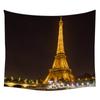 Paris Tower Home Dekorace Tapiserie Umění Mezník města Noční pohled Moderní módní Tapiserie na zeď