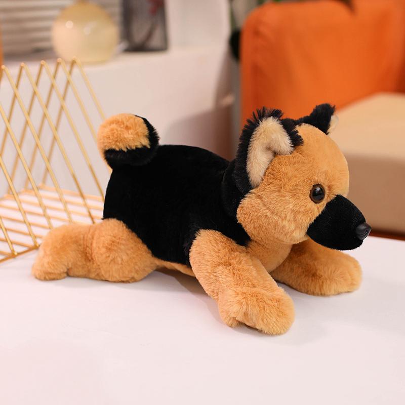 30cm Lovely Realistic Husky Beagle Bernese Mountain Dog Plush Toys Kawaii Imitation Fluffy Dog Stuffed Dolls Companion Toys