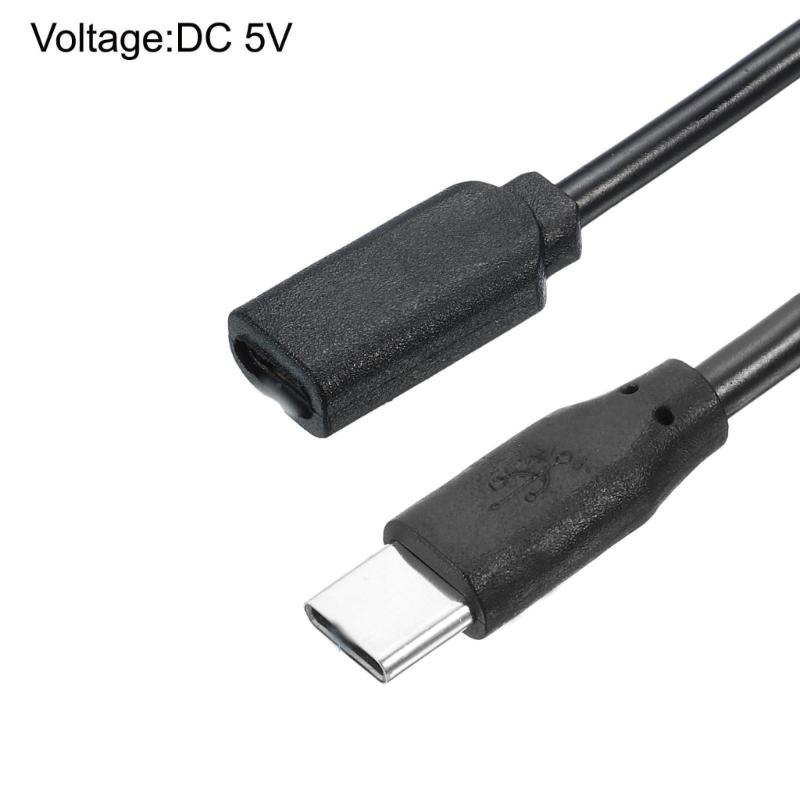 USB C Extension Cable Type C Female To Male Extension Cable With Switching 5V3A Charging Cord For Mobile Devices 30cm