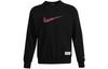 Men's Nike Sweatshirts Men's Black Crew Neck Moderate Regular