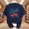 Unisex S Short Sleeve T Shirt Amity Island 1975 Shark Vintage Movie Graphic Print Crew Neck Tee Summer Casual Tops Male Soft Shirt