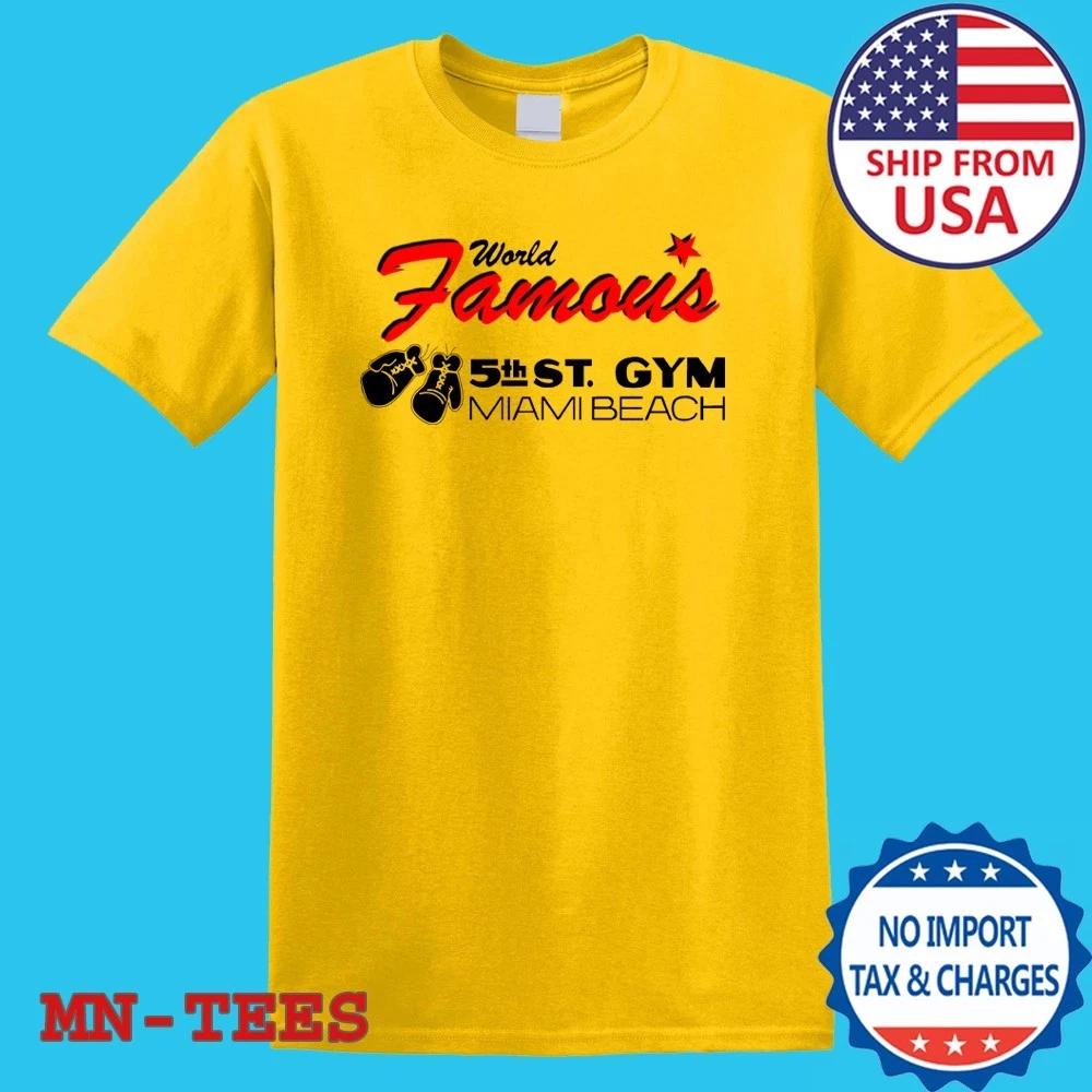 5th Street Gym Boxing Club Yellow Size S-5XL 3XL