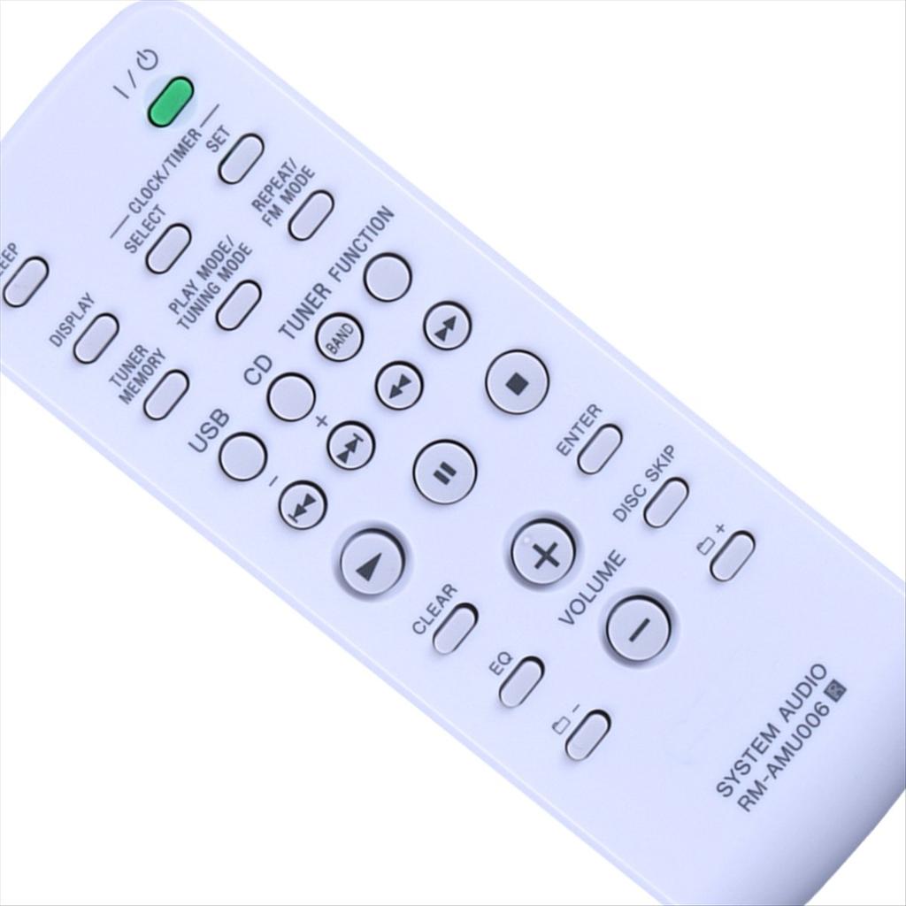 Remote Control Replace RM-AMU006 for Mini Hi-Fi Component System -ZUX9 -ZUX9 MHC-EX9 MHC-EX8 MHC-EC69