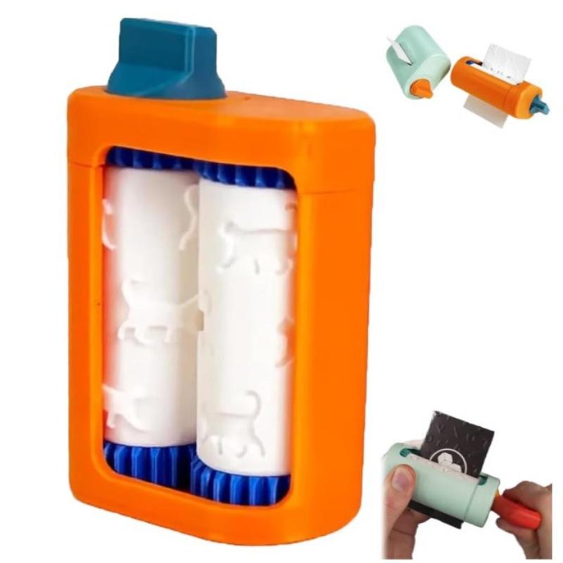 Business Card Embosser 3D Printing Roller Embossing Tool Portable 3D Textured Embossed Stamp For Gift Tags Diy Scrapbooking