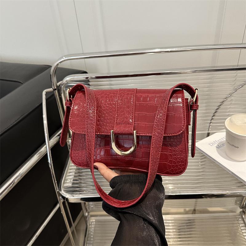 

Trendy Stone Pattern Retro Crossbody Bag - 2025 Edition