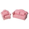 1/12 Dolls House Miniatures Modern Seat Armchair Sofa Settee
