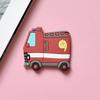 6 ks Kreativní kreslené auto Magnetky na lednici pro děti Malá velikost Magnetická lednička Magnetky Dopravní magnety