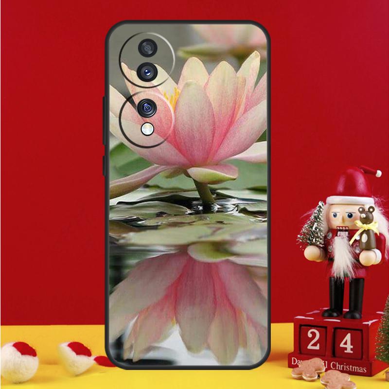 Flower Lotus Case For Honor Magic 8 6 7 Lite Honor X9d X9c X9b X9a X8b X8c Win 50 70 90 200 400 Pro Cover