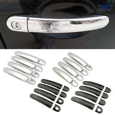 Für Volkswagen VW GOL G5 G6 Nuevo 2009-2016 Carbon Faser Farbe Dekoration Refit Chrom Türgriff Abdeckung Trim schutz