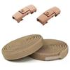 2 stuks zonder strikken elastische veters geen strik schoenen veters druk slot schoenveters sneaker kinderen volwassenen 8MM verbrede platte schoenveters voor schoenen