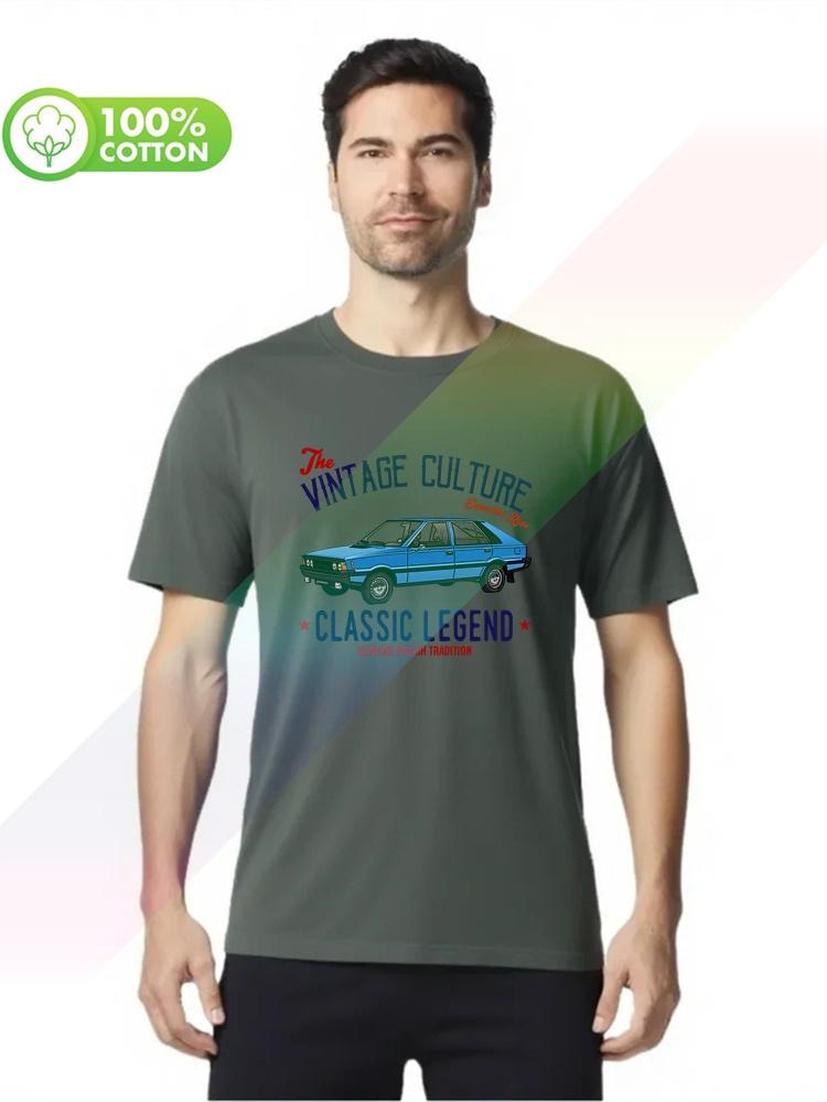 2026   Selling 100% Cotton Men's T-shirt Vintage Polish Car Fso Polonez Inspired S-xxxl Tops Tees