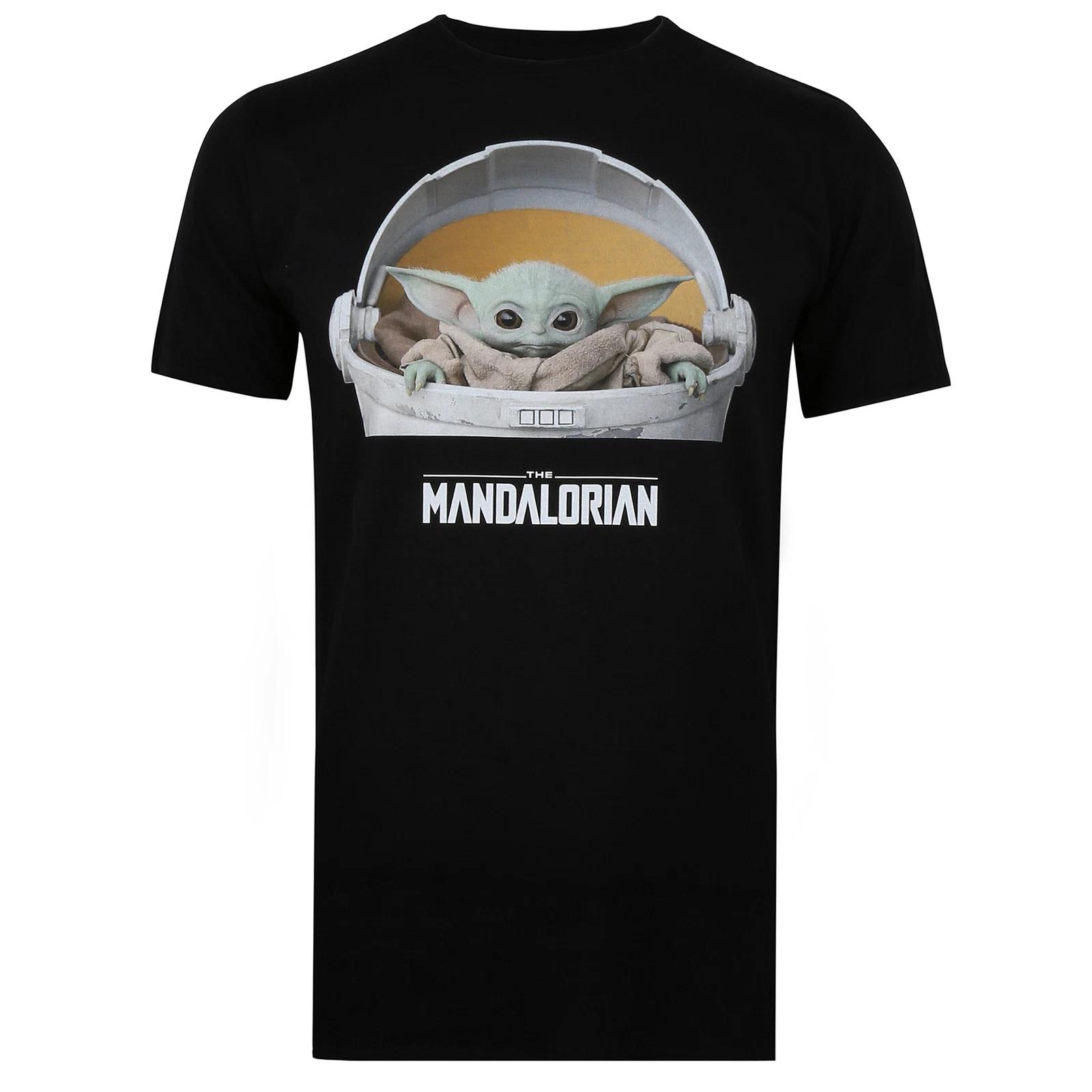 

Star Wars Mandalorian The Child Carriage Black T-shirt S