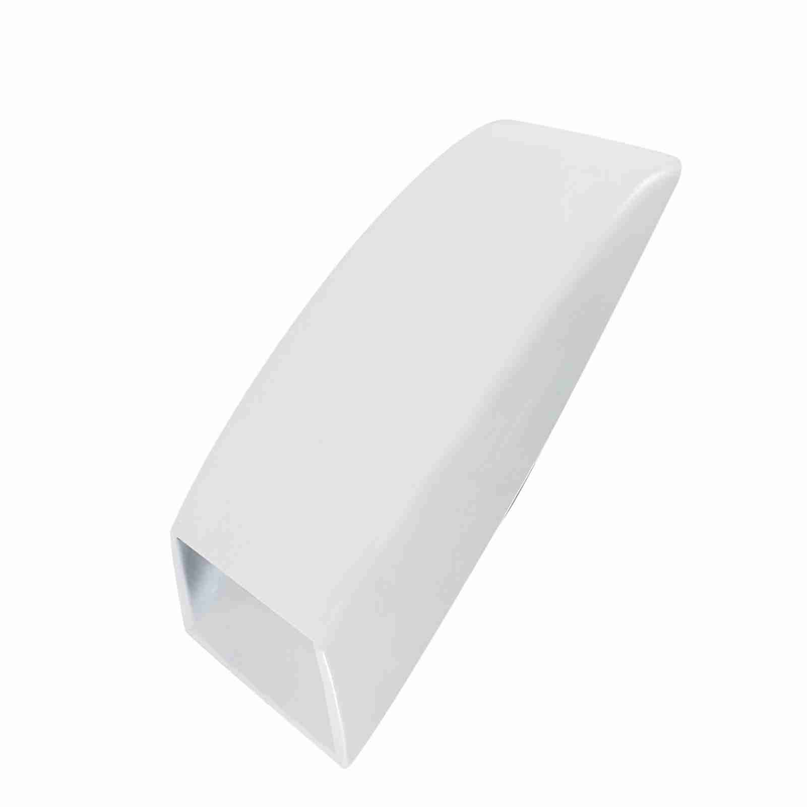 

Car Truck Decorative Air Flow Intake Scoop Bonnet Vent Sticker Cover Hood White белый