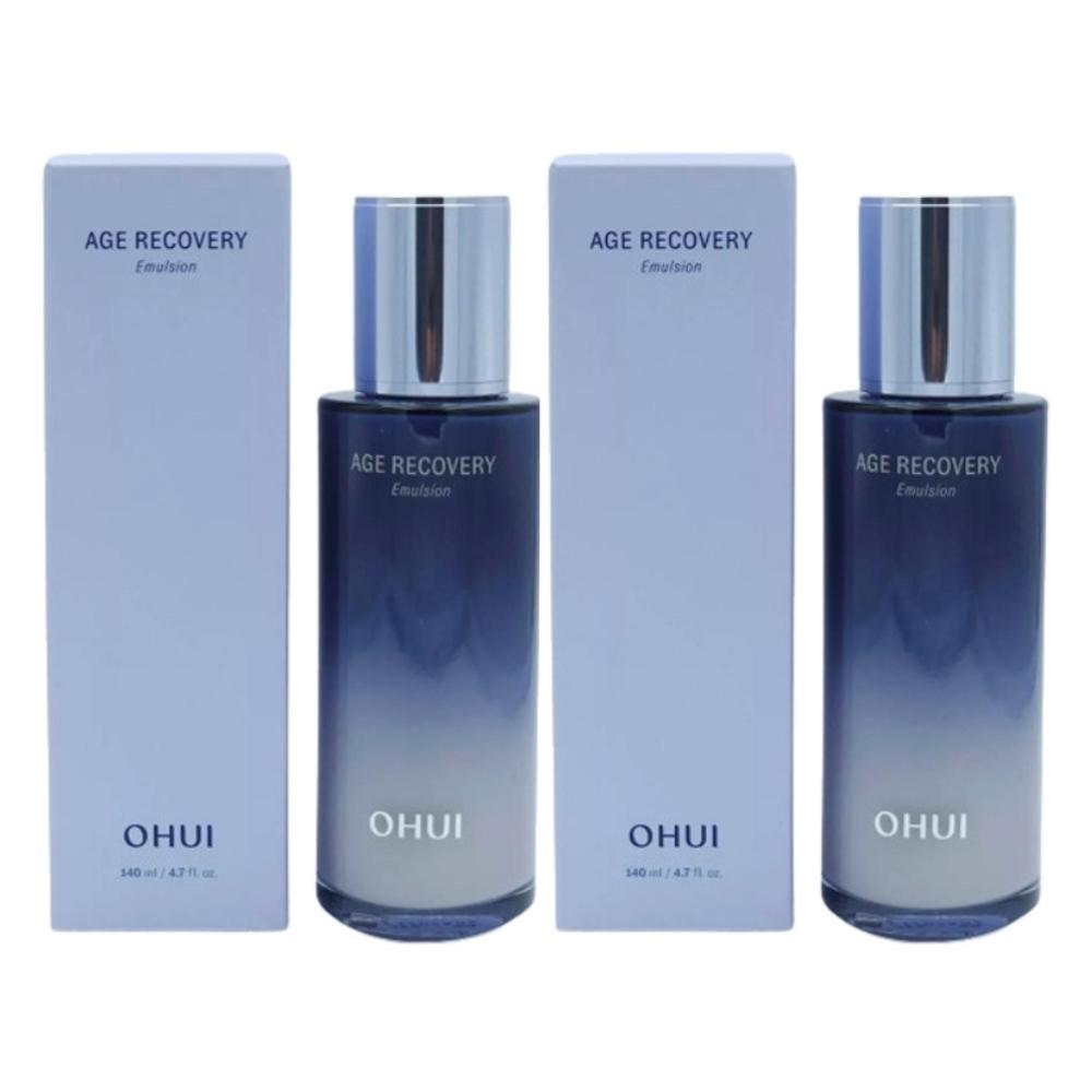 Ohui Age Recovery Emulsion 140ml – Anti-Aging Collagen Emulsion with Baby Collagen, Firming & Nourishing Korean Skincare for Mature Skin