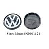 HIJK1 4pcs 55mm 56mm 65mm 70mm Car Wheel Center Caps Hubcap Cover for VW Volkswagen Jetta MK5 Golf Passat styling 3B7601171 1J0601171
