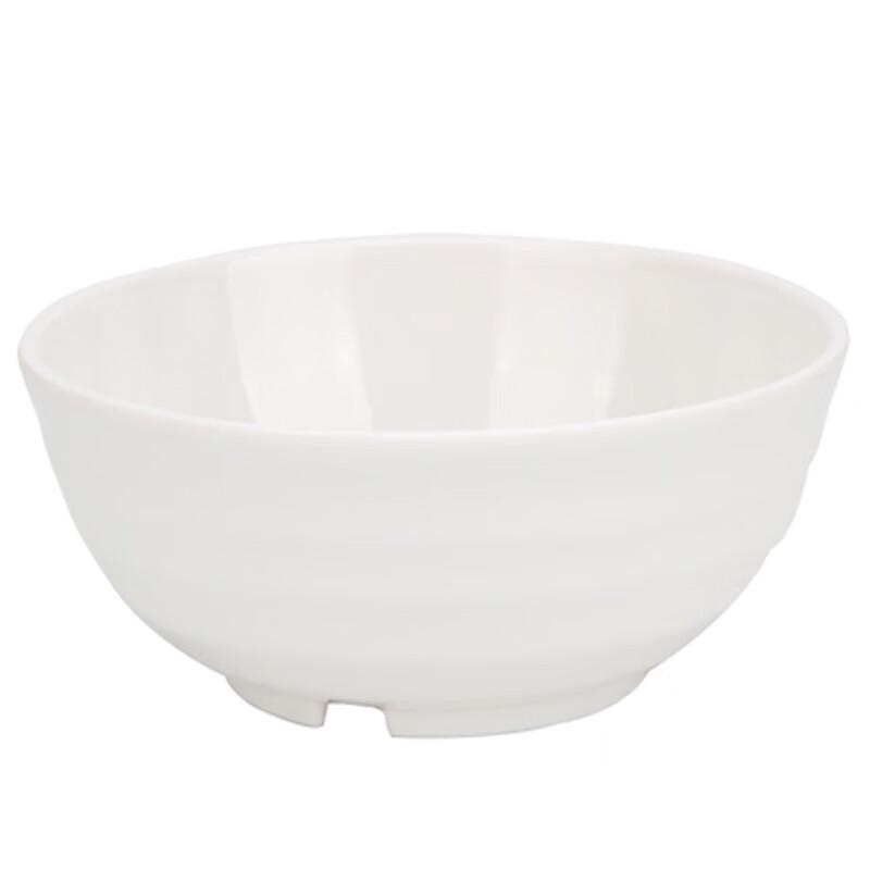 Homeglen Japanese Style Textured Melamine Bowl, 6-inch (10-Pack)