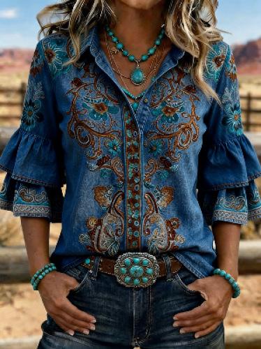 Dubbele manchet POLO kraag dames top Europese en Amerikaanse nieuwe mode casual kleding temperament forensische casual
