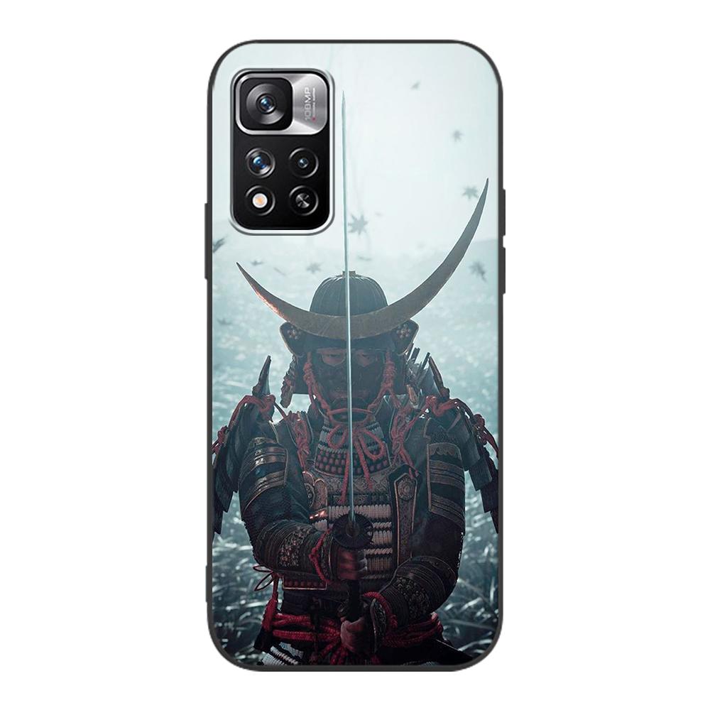 

Чехол Samurai Demon Cool для Xiaomi Redmi Note 9S 9 8 10 11 Pro 9C 9A 7 8T 7A 8A 6A 6 10S черный мягкий силиконовый чехол для телефона Redmi 6