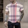 Men s Plus Size Round Neck Short Sleeve Halloween Pumpkin Ghost Bat Printed T Shirt