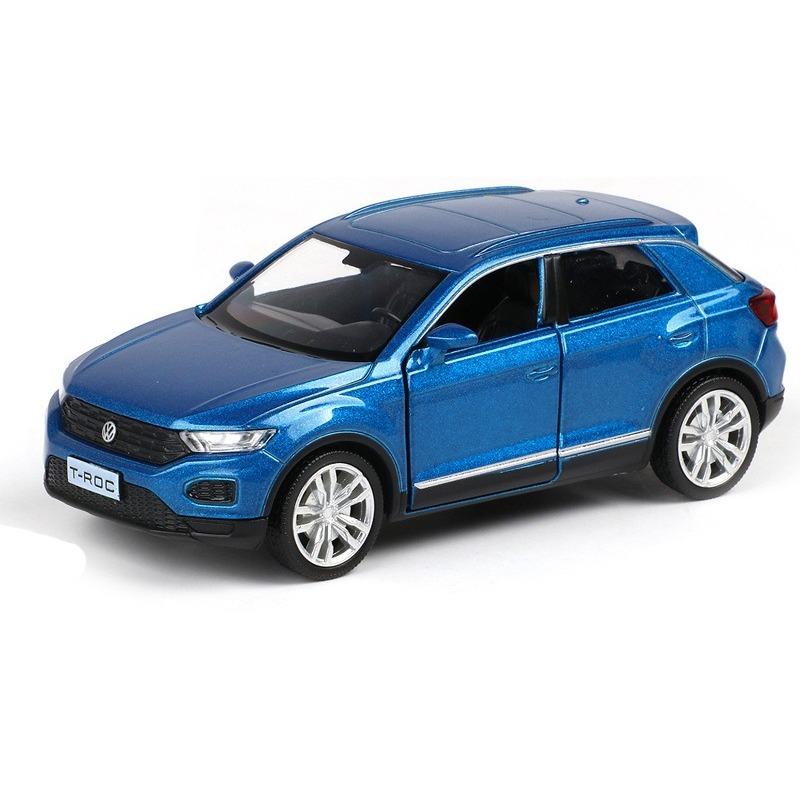 1/36 Volkswagen T-ROC SUV Alloy Car Model Diecasts Metal Toy Vehicles Car Model Simulation Collection Childrens Gifts Decoration