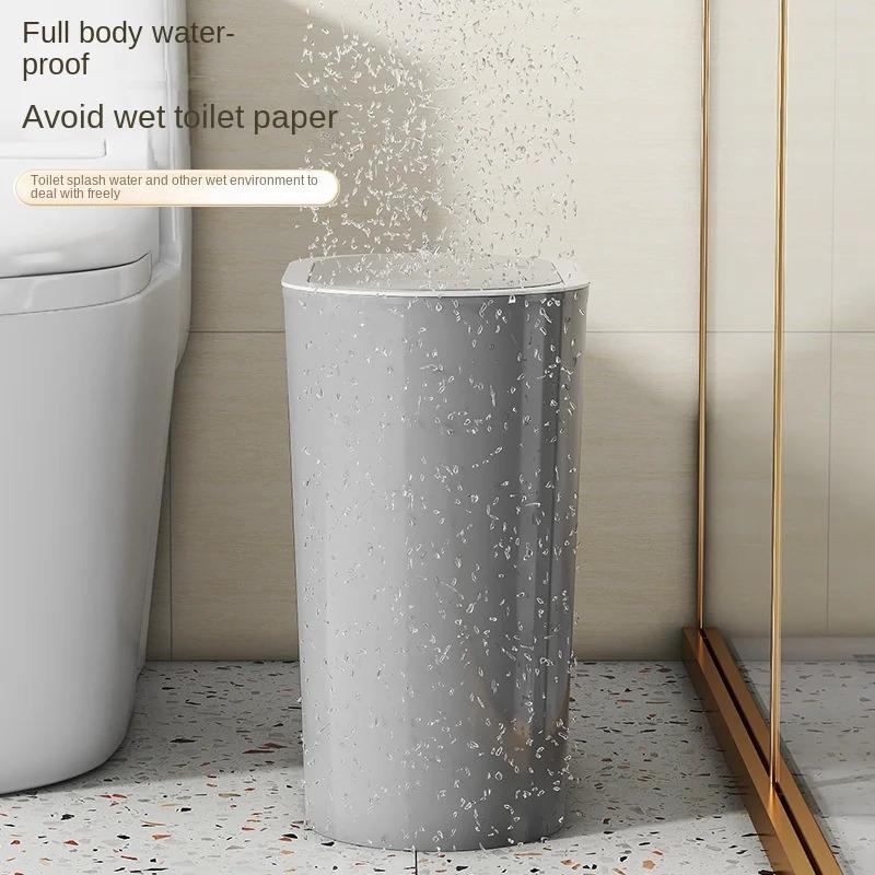 1 Haushaltsmülleimer, schlichtes Design, geeignet für den Heimgebrauch, geeignet für Küche, Schlafzimmer und Wohnzimmer
