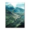 Print Painting Living Room Decoration Picture Scandinavian Dolomites Lake Nature Landscape Nordic Style Wall Art Canvas