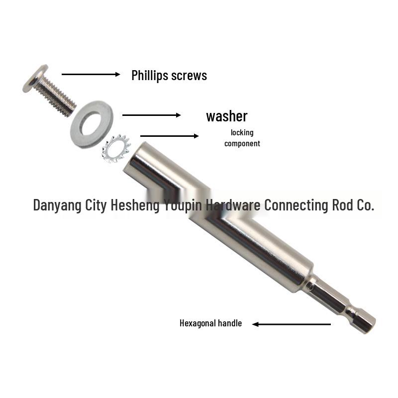 Mini Hex Shank Saw Blade Adapter Set for Hand Drill