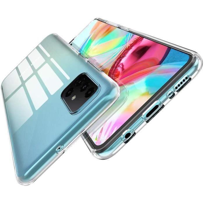 Transparente TPU Gel Hülle für Samsung Galaxy A71 - Ultradünner Weichsilikon-Schutz Phonillico®