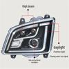 Zhiwei 3.0 - Jiefang JH6 All-LED Convex Lens Headlights, Matrix LED, Dual Low Beam & Eight High Beam