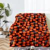 Basketball Theme Printed Blanket - Perfect for Couch, Bed, Travel & Outdoor Use | Machine Washable, Cozy & Durable.