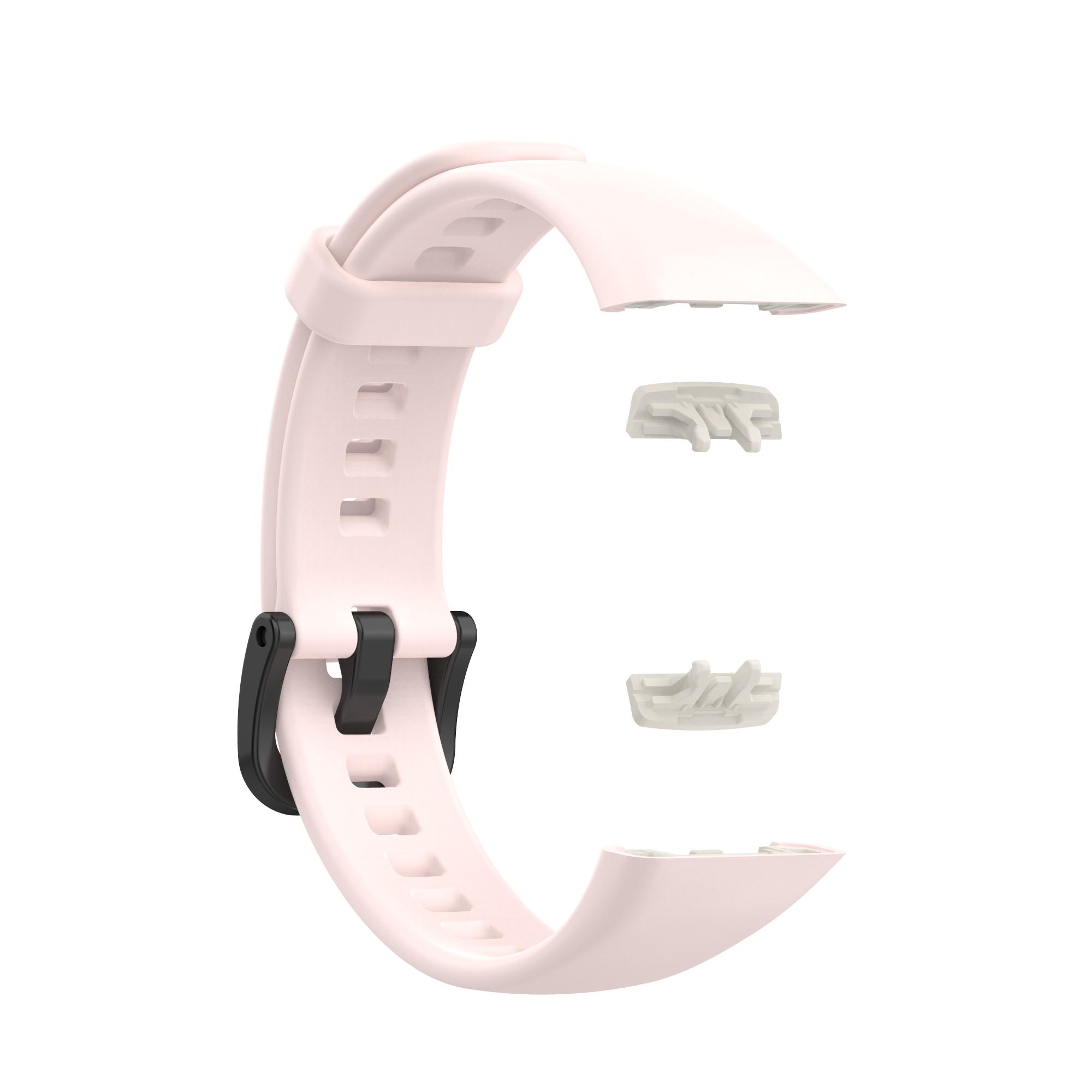 Много цветов новые силиконовые ремешки для часов для Huawei Honor band 6 смарт-часов сменный браслет для Huawei band 6 регулируемый for Honor band 6 розовый