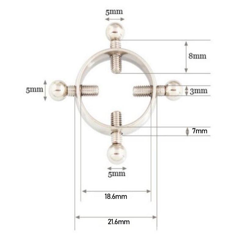 Popular Non-Piercing Nipple and Clitoral Ring Jewelry Gift