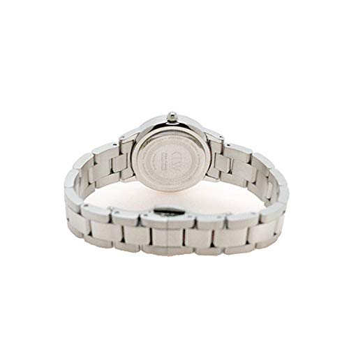 Daniel Wellington Iconic Link 28mm White Silver Quartz Watch, Women's, DW00100207