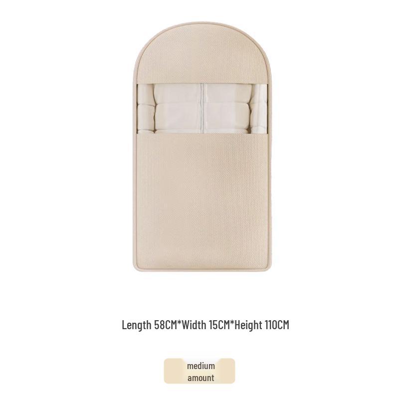 Transparente Kompressions-Daunenjacke Hängebeutel - Kleiderschrank Kleidungsstück Staubschutzhülle.