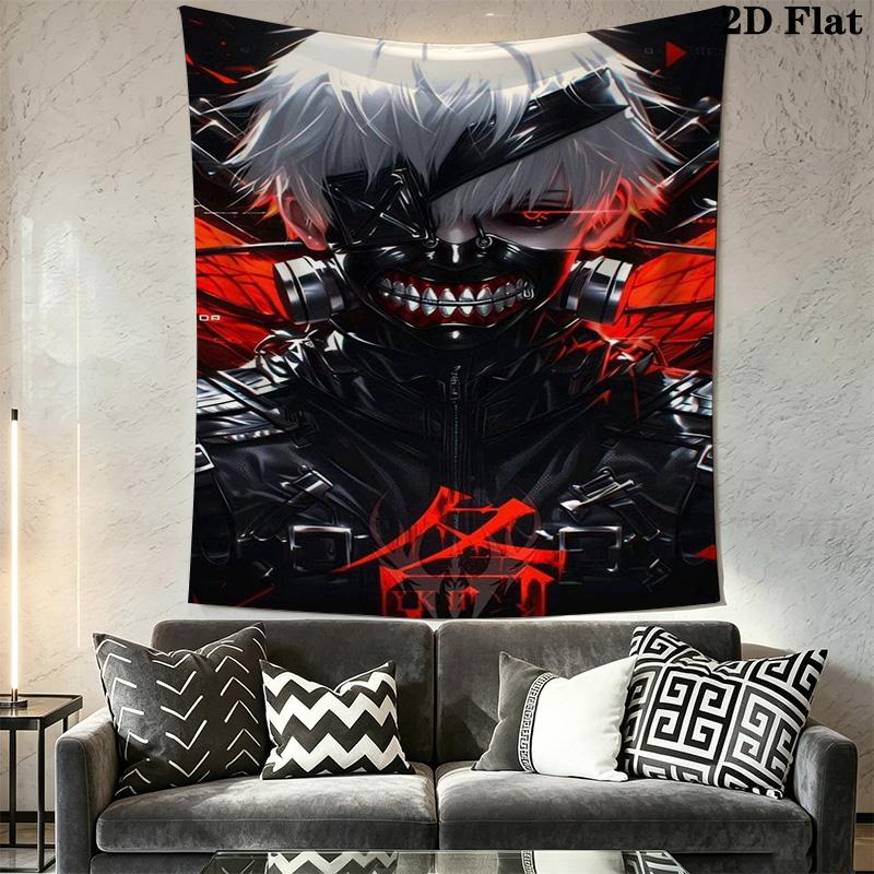 Ken Kaneki Pattern Home Decor Tapestry, Wall Hanging, Decorative RV Wall Cloth.SGT0917557