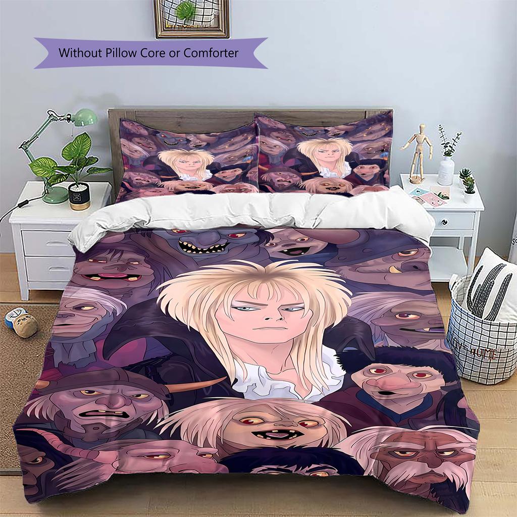 Labyrinth Pattern Bedding,Quilt Set Quilt Cover Pillowcase Home Birthday Gift (1 * duvet cover + 2 * pillowcase, without core)