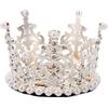 Crown Ornaments, Cute Self Adhesive Motorcycle Helmet Decorative Accessories, Reusable Princess Rhinestone Crown for Motorcycle Bike Electric Vehicle