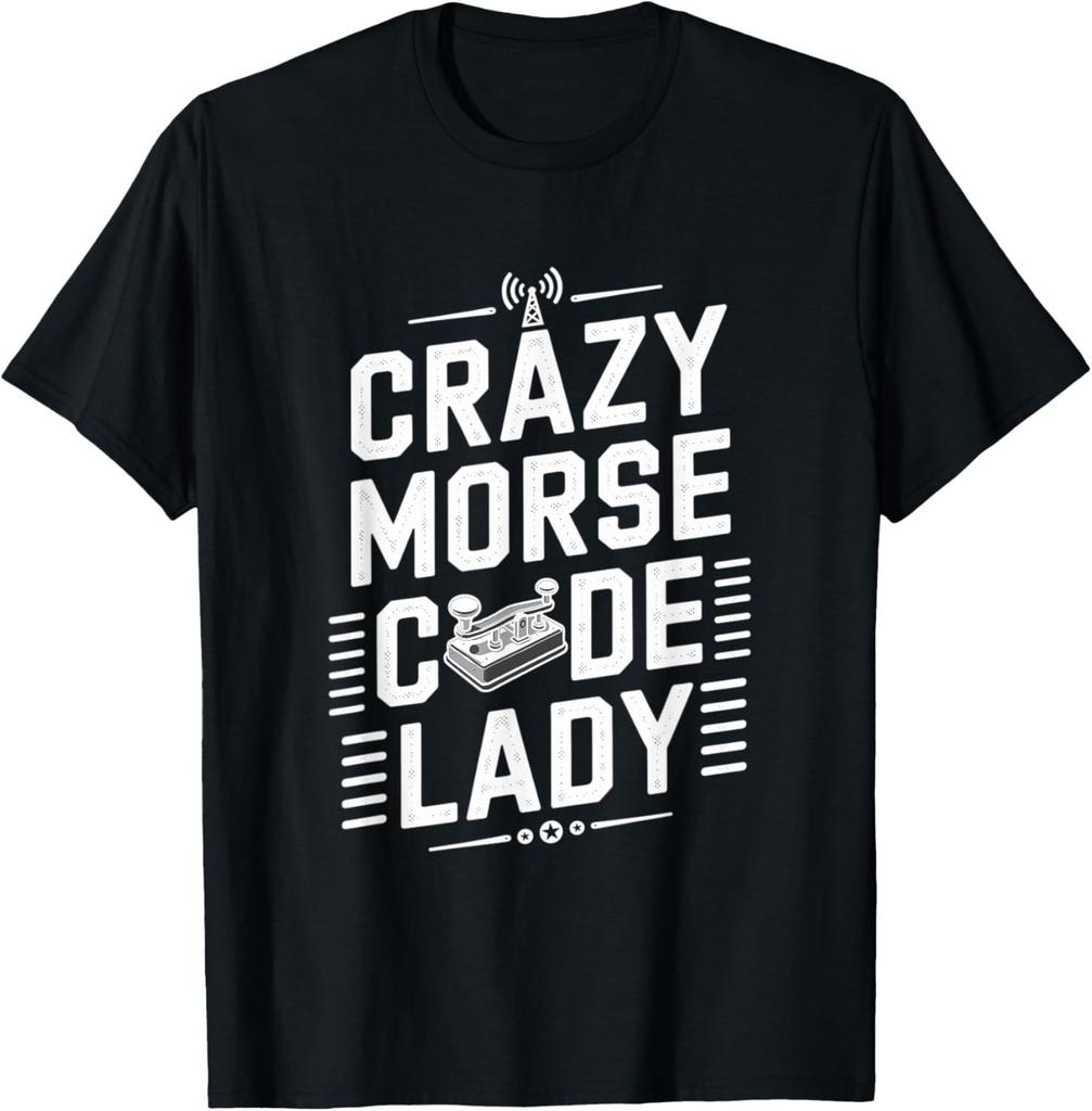 Morsecode Computercode Männer und Frauen Wissenschaft Ingenieurwesen Kryptographie Große Größe Anpassbar T-Shirt Herren