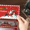 Christmas Money Envelope for Cash Gifts Surprise Gift Card Money Holder with 6 Slots