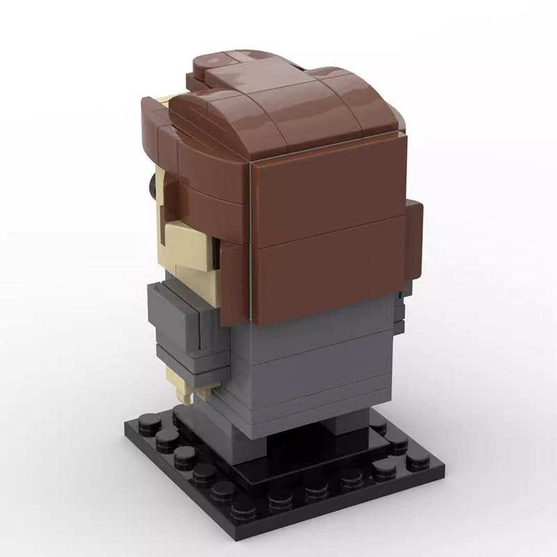 Square Head Boy Building Block Compatible With Breaking Bad - Sol Puzzle Puzzle Hands-On Set Peripheral Toy Men