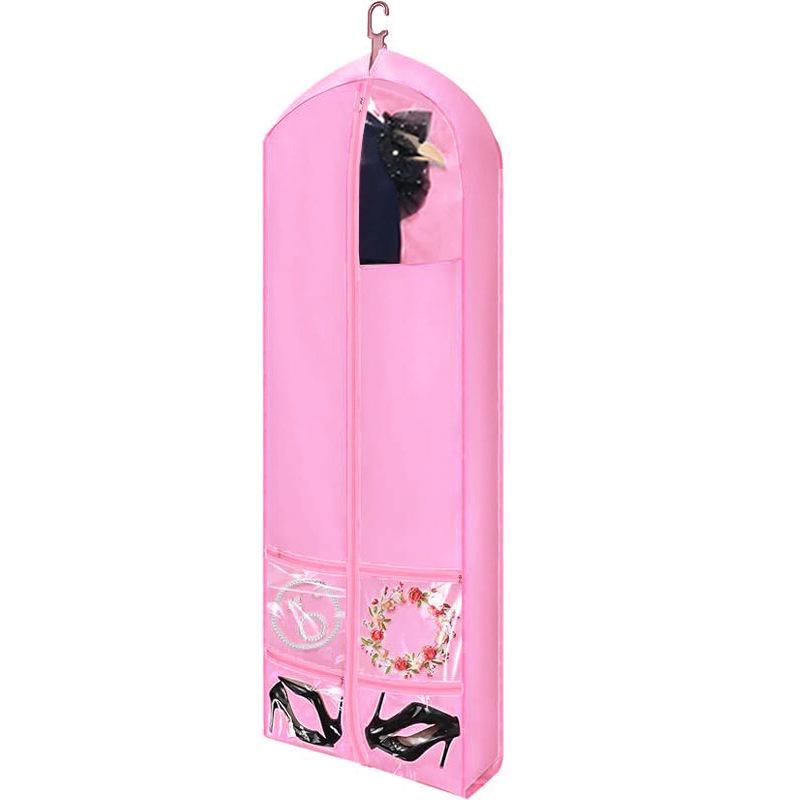 

Oxford Cloth Dust Cover for Formal Wear and Wedding Dresses - Hanging Wardrobe Coat Storage Bag