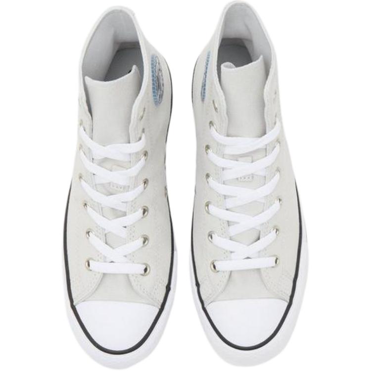 Converse All Star Comfortable Versatile High-Top Kids Canvas Shoes Kids Sneaker Off-White A09818C